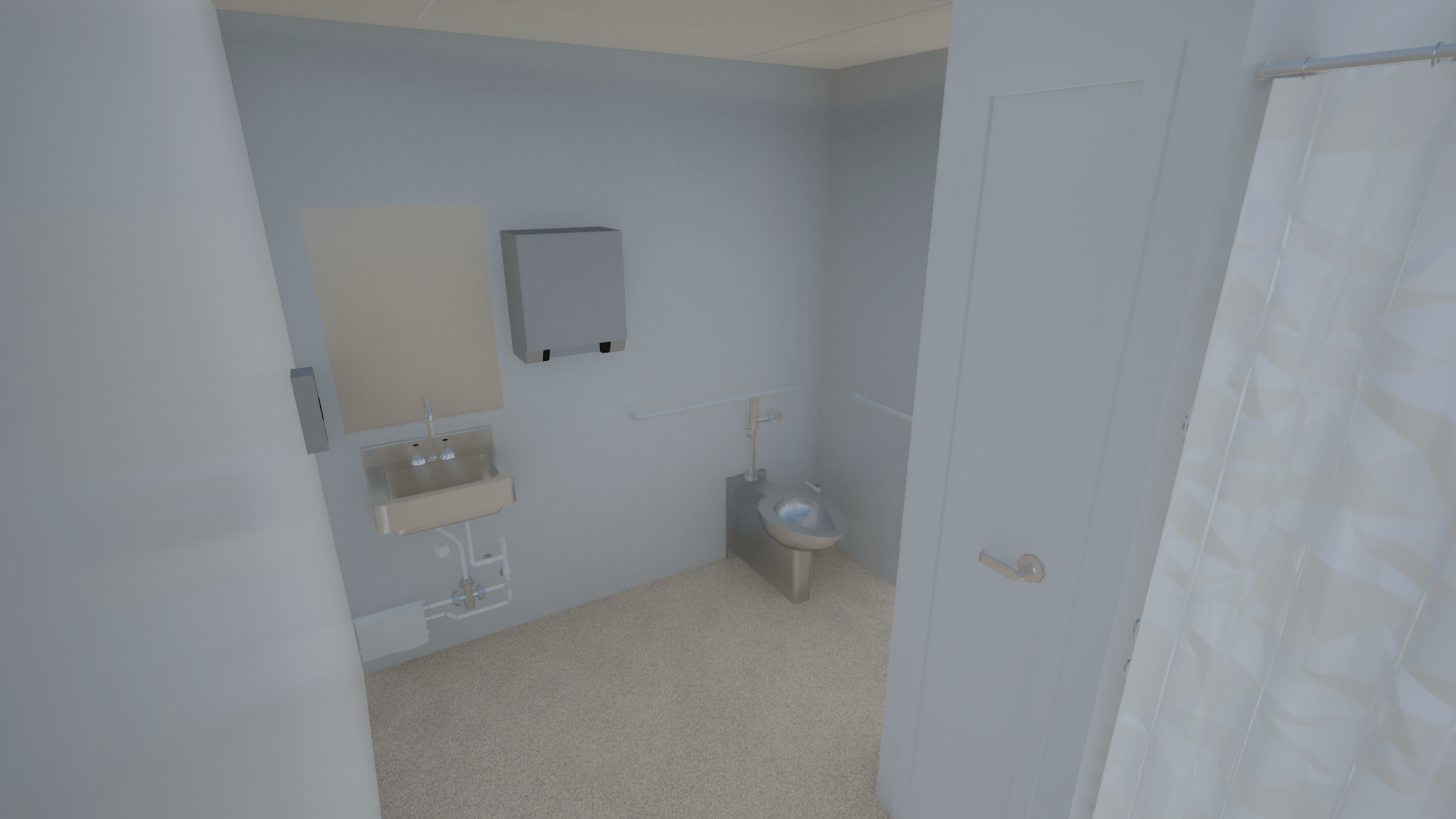 Patient Lavatory-Janitorial_Bathroom 2