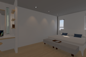 LuxeMod Suite Bedroom