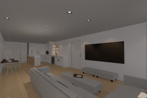 LuxeMod Suite Living Room